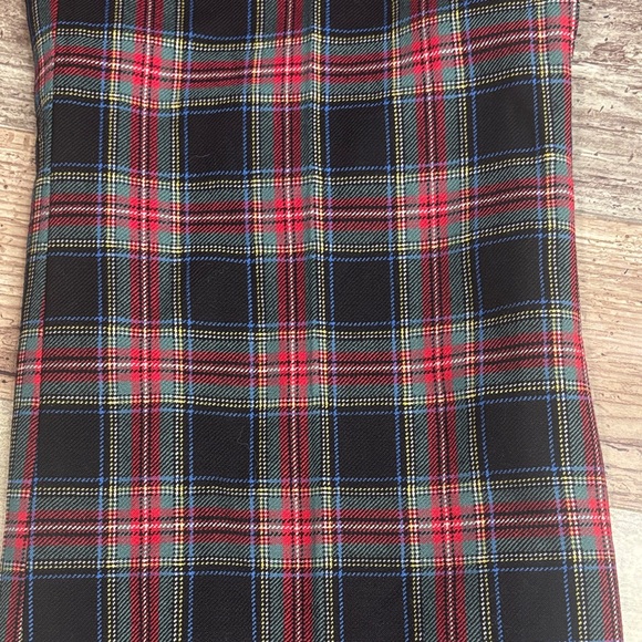 J.Crew Hayden Kickout Crop Pants Black Stewart Tartan Plaid 00 - Picture 5 of 5